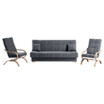 Casa si Gradina - Mobilier - Canapele si coltare - Canapele - Canapea extensibila, gri, GINY - Infinity.ro