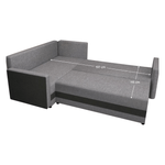 Casa si Gradina - Mobilier - Canapele si coltare - Coltare - Canapea universala, neagra / gri, DINA L ROH - Infinity.ro