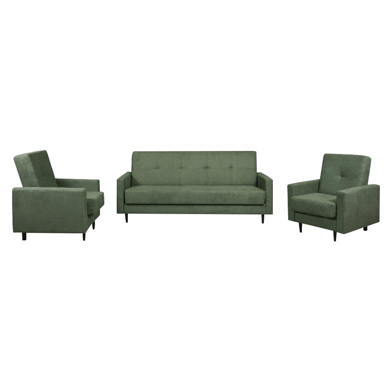 Casa si Gradina - Mobilier - Canapele si coltare - Canapele - Canapea extensibila, verde, VALDO - Infinity.ro
