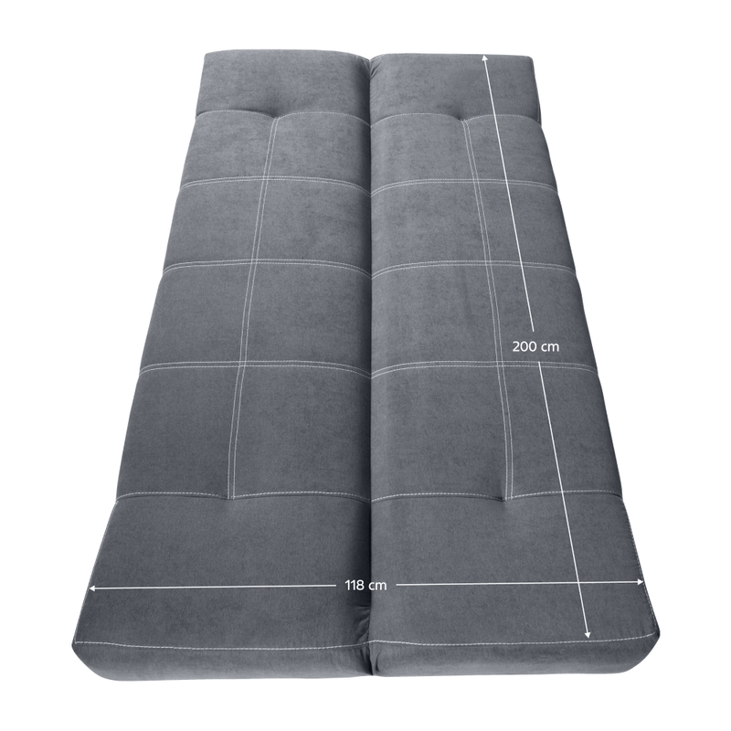Casa si Gradina - Mobilier - Canapele si coltare - Canapele - Canapea extensibila, gri, GINY - Infinity.ro