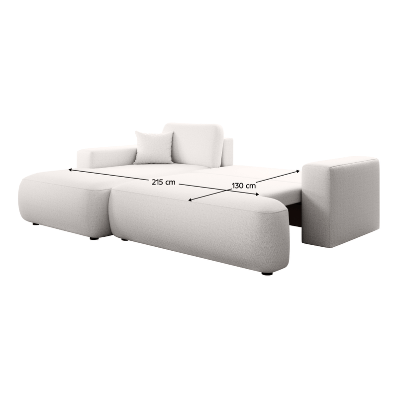 Casa si Gradina - Mobilier - Canapele si coltare - Coltare - Canapea, alba, stanga, GARY ROH - Infinity.ro