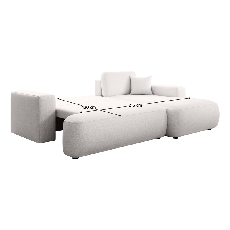 Casa si Gradina - Mobilier - Canapele si coltare - Coltare - Canapea, alba, dreapta, GARY ROH - Infinity.ro