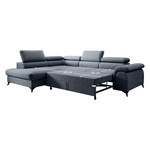 Casa si Gradina - Mobilier - Canapele si coltare - Coltare - Set canapea extensibila, gri, stanga, PONY ROH - Infinity.ro