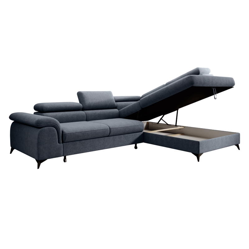 Casa si Gradina - Mobilier - Canapele si coltare - Coltare - Set canapea extensibila, gri, dreapta, PONY ROH - Infinity.ro
