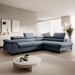 Casa si Gradina - Mobilier - Canapele si coltare - Coltare - Set canapea extensibila, gri, dreapta, PONY ROH - Infinity.ro