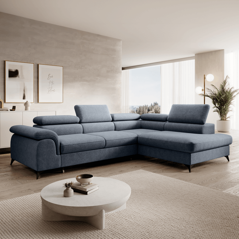 Casa si Gradina - Mobilier - Canapele si coltare - Coltare - Set canapea extensibila, gri, dreapta, PONY ROH - Infinity.ro