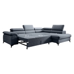 Casa si Gradina - Mobilier - Canapele si coltare - Coltare - Set canapea extensibila, gri, dreapta, PONY ROH - Infinity.ro