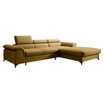 Casa si Gradina - Mobilier - Canapele si coltare - Coltare - Set canapea extensibila HORTY ROH, dreapta, in culoarea mustarului - Infinity.ro