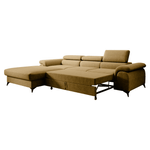 Casa si Gradina - Mobilier - Canapele si coltare - Coltare - Set canapea extensibila HORTY ROH, stanga, in culoarea mustarului - Infinity.ro