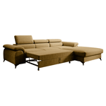 Casa si Gradina - Mobilier - Canapele si coltare - Coltare - Set canapea extensibila HORTY ROH, dreapta, in culoarea mustarului - Infinity.ro