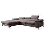 Casa si Gradina - Mobilier - Canapele si coltare - Coltare - Canapea extensibila, maro, stanga, HORTY ROH - Infinity.ro