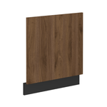 Casa si Gradina - Mobilier - Comode si corpuri - Corpuri bucatarie - Usa de masina de spalat vase, nuc okapi/negru, MENZO ZM 570x596 - Infinity.ro