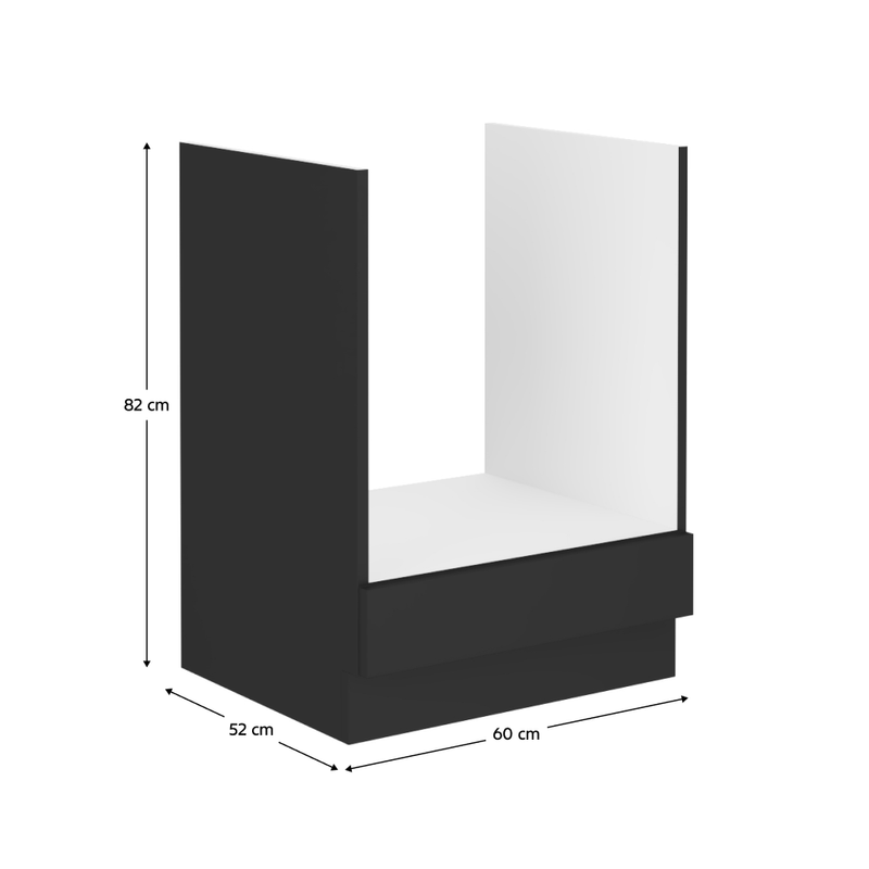 Casa si Gradina - Mobilier - Comode si corpuri - Corpuri bucatarie - Dulap inferior pentru aragaz incorporabil SIBER 60 D GAZ BB - Infinity.ro