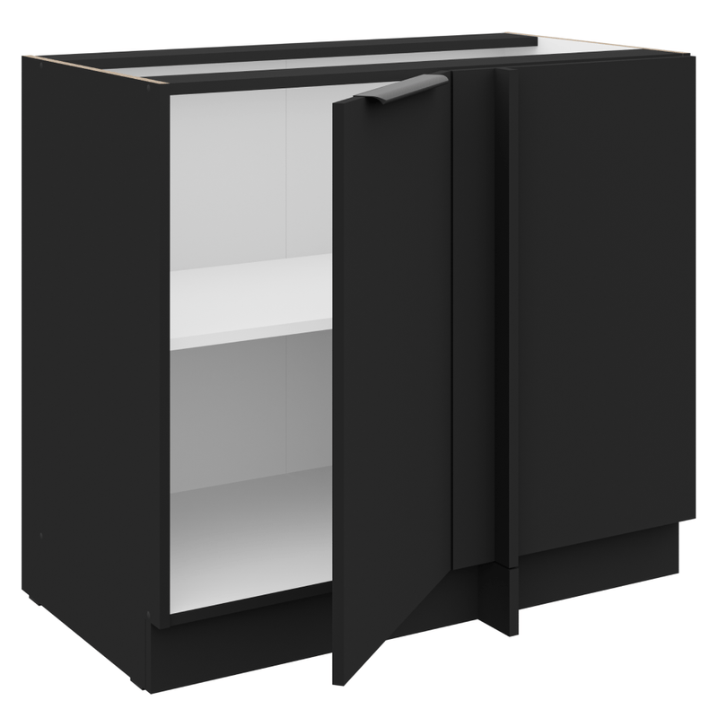 Casa si Gradina - Mobilier - Comode si corpuri - Corpuri bucatarie - Dulap inferior, negru, SIBER 105 ND 1F BB - Infinity.ro