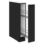 Casa si Gradina - Mobilier - Comode si corpuri - Corpuri bucatarie - Dulap inferior cu cos extensibil, negru, SIBER 15 D CARGO BB - Infinity.ro