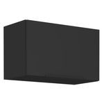 Casa si Gradina - Mobilier - Comode si corpuri - Corpuri bucatarie - Dulap superior, negru, SIBER 60 GU-36 1F - Infinity.ro