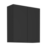 Casa si Gradina - Mobilier - Comode si corpuri - Corpuri bucatarie - Dulap de sus, negru, SIBER 80 G-90 2F - Infinity.ro