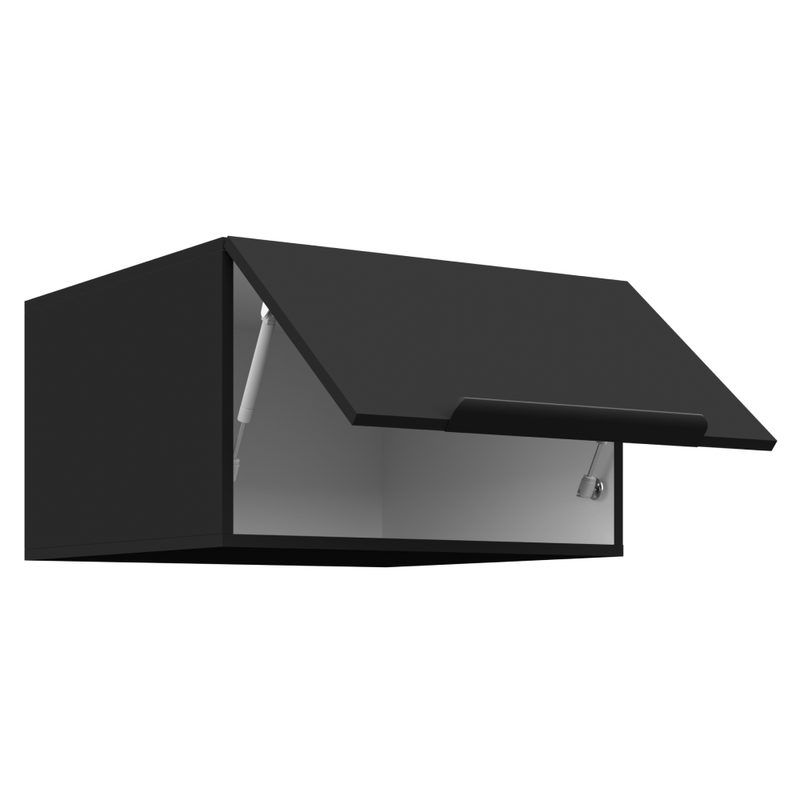 Casa si Gradina - Mobilier - Comode si corpuri - Corpuri bucatarie - Dulap superior, negru, SIBER 60 NAGU-36 1F - Infinity.ro