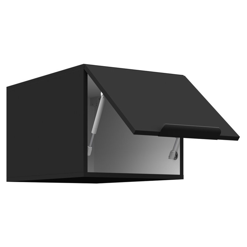 Casa si Gradina - Mobilier - Comode si corpuri - Corpuri bucatarie - Dulap superior, negru, SIBER 40 NAGU-36 1F - Infinity.ro