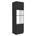 Casa si Gradina - Mobilier - Comode si corpuri - Corpuri bucatarie - Dulap inalt pentru cuptor si cuptor cu microunde, LULA 60 DPM-210 2F - Infinity.ro