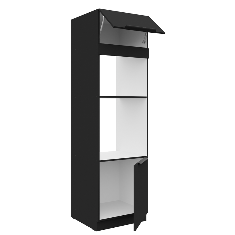 Casa si Gradina - Mobilier - Comode si corpuri - Corpuri bucatarie - Dulap inalt pentru cuptor si cuptor cu microunde, LULA 60 DPM-210 2F - Infinity.ro
