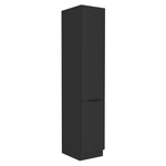 Casa si Gradina - Mobilier - Comode si corpuri - Corpuri bucatarie - Dulap inalt, negru, SIBER 40 DK-210 2F - Infinity.ro
