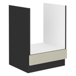 Casa si Gradina - Mobilier - Comode si corpuri - Corpuri bucatarie - Dulap inferior pentru aragaz incorporabil, casmir/negru, ARAKA 60 D GAZ BB - Infinity.ro