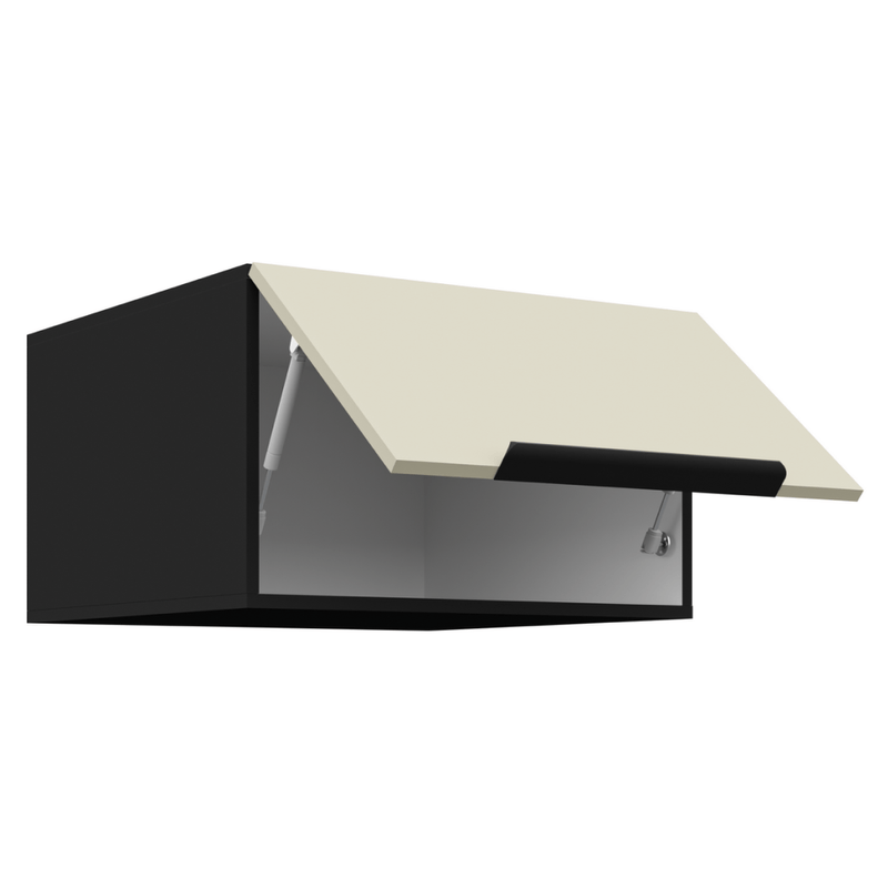 Casa si Gradina - Mobilier - Comode si corpuri - Corpuri bucatarie - Dulap superior, casmir/negru, ARAKA 60 NAGU-36 1F - Infinity.ro