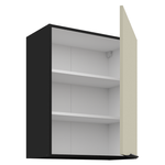 Casa si Gradina - Mobilier - Comode si corpuri - Corpuri bucatarie - Dulap superior, casmir/negru, ARAKA 60 G-72 1F - Infinity.ro