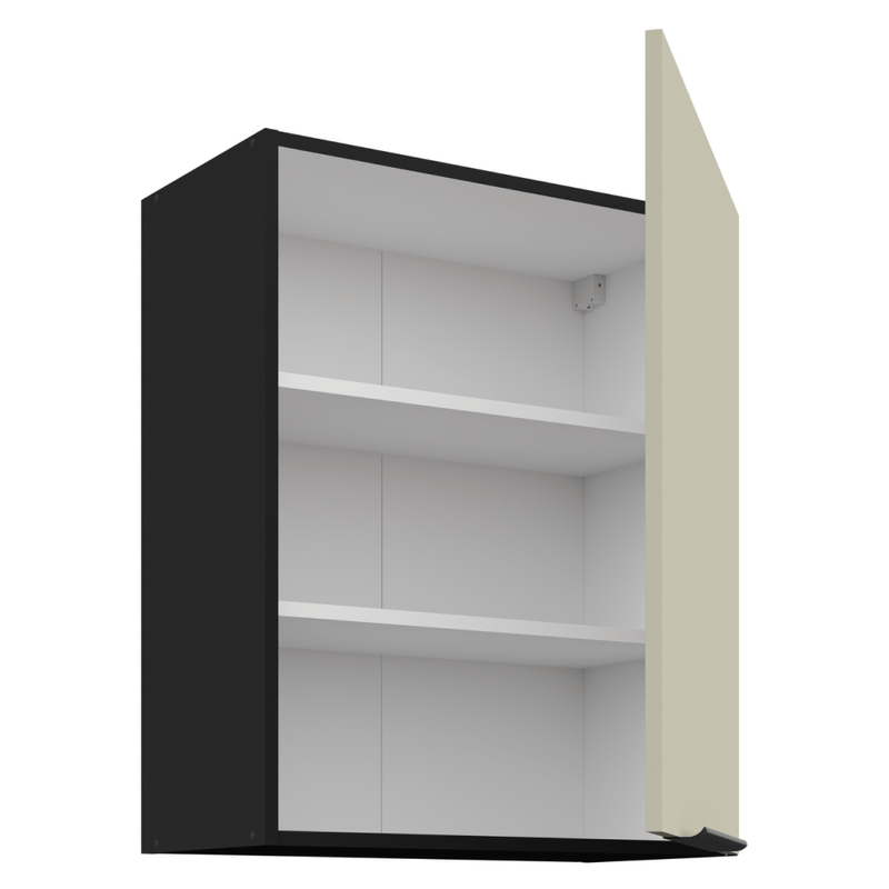 Casa si Gradina - Mobilier - Comode si corpuri - Corpuri bucatarie - Dulap superior, casmir/negru, ARAKA 60 G-72 1F - Infinity.ro