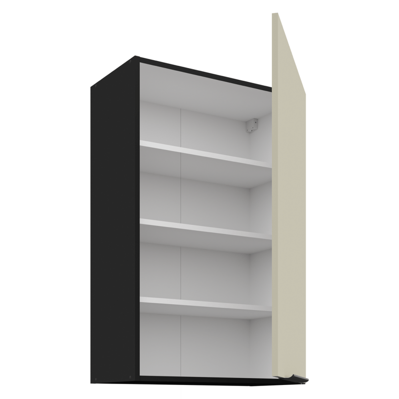 Casa si Gradina - Mobilier - Comode si corpuri - Corpuri bucatarie - Dulap superior, casmir/negru, ARAKA 60 G-90 1F - Infinity.ro