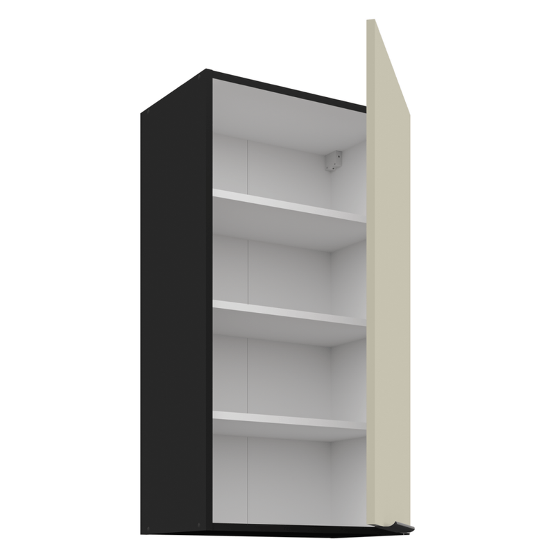 Casa si Gradina - Mobilier - Comode si corpuri - Corpuri bucatarie - Dulap superior, casmir/negru, ARAKA 50 G-90 1F - Infinity.ro