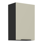 Casa si Gradina - Mobilier - Comode si corpuri - Corpuri bucatarie - Dulap superior, casmir/negru, ARAKA 45 G-72 1F - Infinity.ro