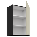 Casa si Gradina - Mobilier - Comode si corpuri - Corpuri bucatarie - Dulap superior, casmir/negru, ARAKA 50 G-72 1F - Infinity.ro