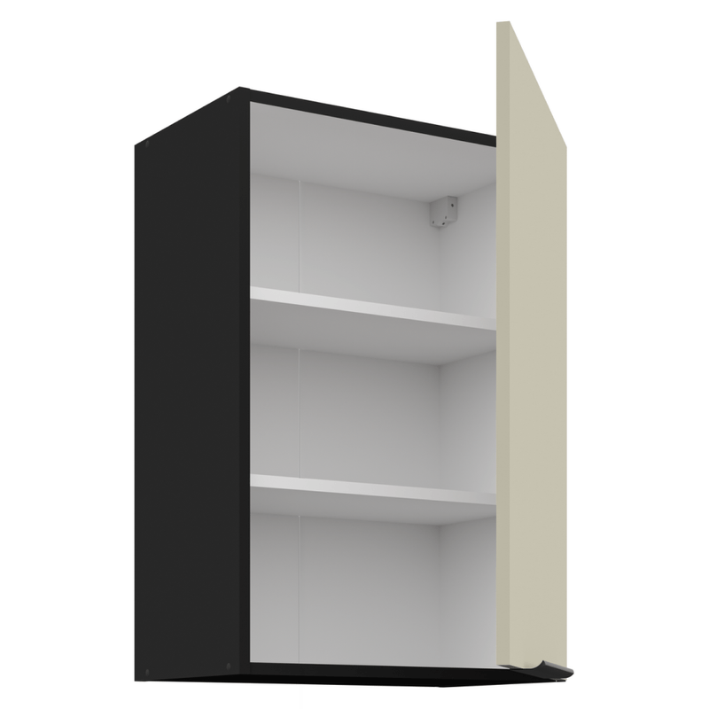 Casa si Gradina - Mobilier - Comode si corpuri - Corpuri bucatarie - Dulap superior, casmir/negru, ARAKA 50 G-72 1F - Infinity.ro
