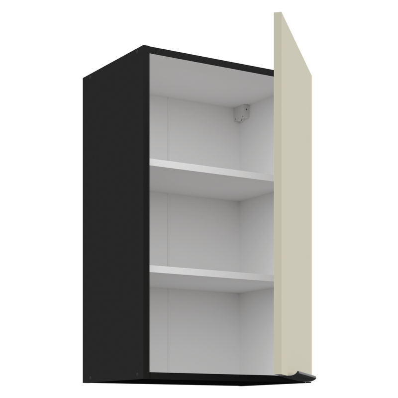 Casa si Gradina - Mobilier - Comode si corpuri - Corpuri bucatarie - Dulap superior, casmir/negru, ARAKA 45 G-72 1F - Infinity.ro