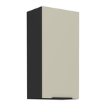 Casa si Gradina - Mobilier - Comode si corpuri - Corpuri bucatarie - Dulap superior, casmir/negru, ARAKA 45 G-90 1F - Infinity.ro