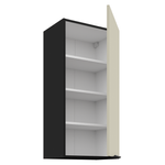 Casa si Gradina - Mobilier - Comode si corpuri - Corpuri bucatarie - Dulap superior, casmir/negru, ARAKA 45 G-90 1F - Infinity.ro