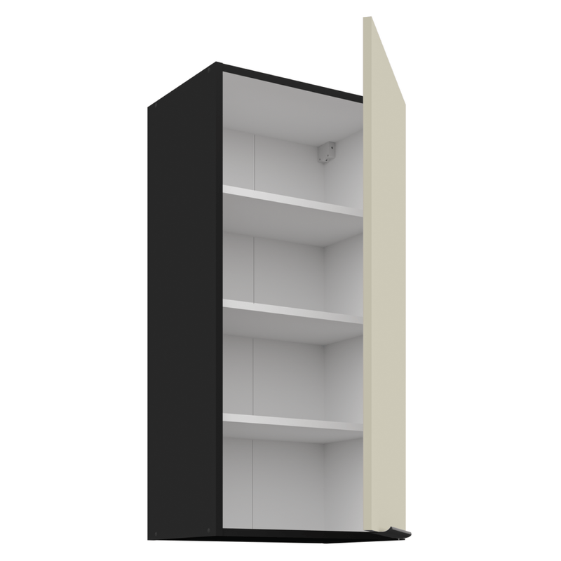 Casa si Gradina - Mobilier - Comode si corpuri - Corpuri bucatarie - Dulap superior, casmir/negru, ARAKA 45 G-90 1F - Infinity.ro