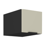Casa si Gradina - Mobilier - Comode si corpuri - Corpuri bucatarie - Dulap superior, casmir/negru, ARAKA 40 NAGU-36 1F - Infinity.ro