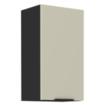 Casa si Gradina - Mobilier - Comode si corpuri - Corpuri bucatarie - Dulap superior, casmir/negru, ARAKA 40 G-72 1F - Infinity.ro