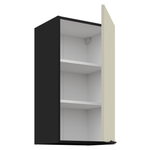 Casa si Gradina - Mobilier - Comode si corpuri - Corpuri bucatarie - Dulap superior, casmir/negru, ARAKA 40 G-72 1F - Infinity.ro