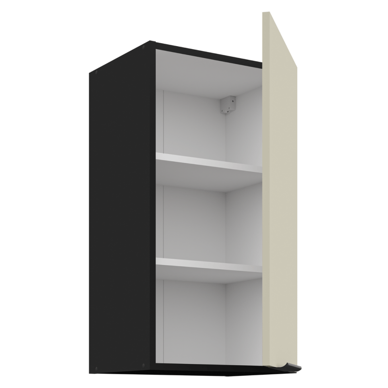 Casa si Gradina - Mobilier - Comode si corpuri - Corpuri bucatarie - Dulap superior, casmir/negru, ARAKA 40 G-72 1F - Infinity.ro