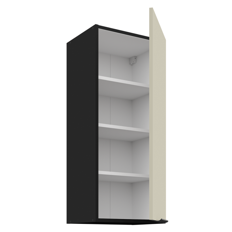 Casa si Gradina - Mobilier - Comode si corpuri - Corpuri bucatarie - Dulap superior, casmir/negru, ARAKA 40 G-90 1F - Infinity.ro