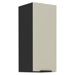 Casa si Gradina - Mobilier - Comode si corpuri - Corpuri bucatarie - Dulap superior, casmir/negru, ARAKA 30 G-72 1F - Infinity.ro