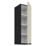 Casa si Gradina - Mobilier - Comode si corpuri - Corpuri bucatarie - Dulap superior, casmir/negru, ARAKA 30 G-90 1F - Infinity.ro