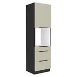 Casa si Gradina - Mobilier - Comode si corpuri - Corpuri bucatarie - Dulap inalt pentru cuptor incorporabil, casmir/negru, ARAKA 60 DPS-210 3S1F - Infinity.ro