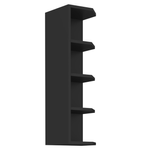 Casa si Gradina - Mobilier - Comode si corpuri - Corpuri bucatarie - Dulap superior de colt, negru, ARAKA/MENZO/SIBER 30 G-90 ZAK - Infinity.ro