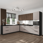 Casa si Gradina - Mobilier - Comode si corpuri - Corpuri bucatarie - Usa de masina de spalat vase, casmir/negru, ARAKA ZM 713x446 - Infinity.ro