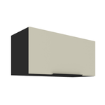 Casa si Gradina - Mobilier - Comode si corpuri - Corpuri bucatarie - Dulap superior, casmir/negru, ARAKA 80 GU-36 1F - Infinity.ro